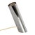 Postmodern Postmodern Chrome Cylindrical Spotlight Table Lamp With Angled Tubular Design For Sale - Image 3 of 5