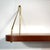 Wood Vintage Danish Floating Shelves, 1960s, Set of 2 For Sale - Image 7 of 12