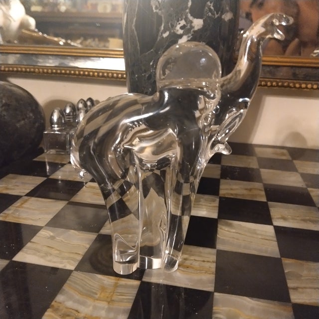 Steuben Glass "Trumpeting Elephant For Sale In Philadelphia - Image 6 of 6