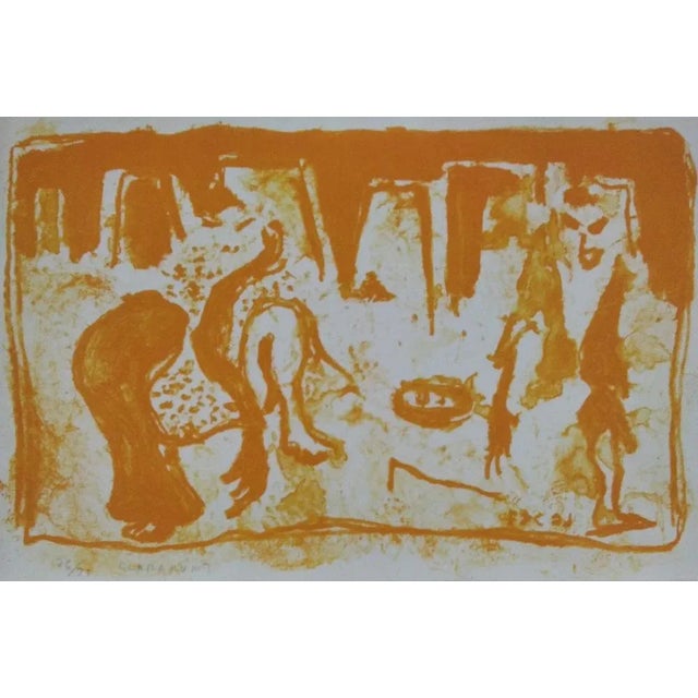 1990s Luis Claramunt, Untitled, 1990, Ink on Paper For Sale - Image 5 of 5