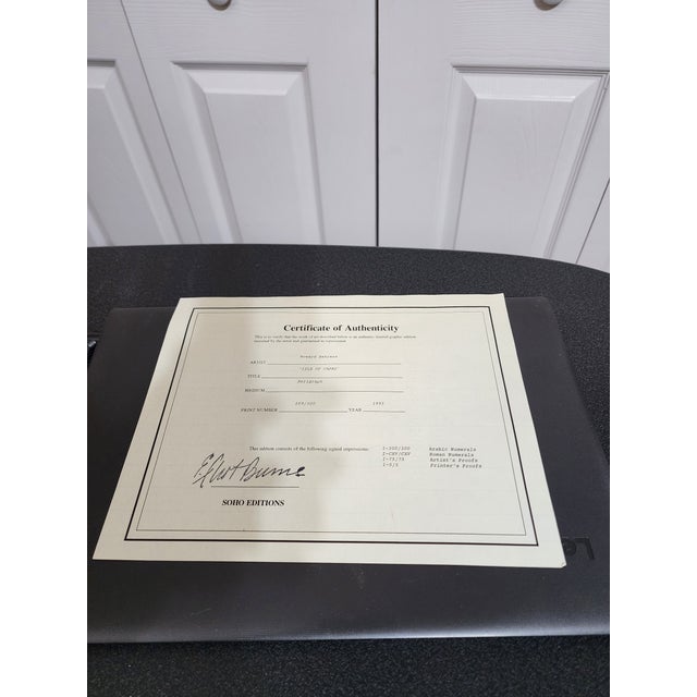 1990s Isle of Capri Serigrap Print by Howard Behrens For Sale - Image 16 of 16