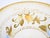 Glass Pair of Mid-Century Modern Italian Venetian Art Glass Gilt & Painted Compotes For Sale - Image 7 of 12