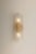 Gold Mitzi Shelley 5.75 in. 2 Light Wall Sconce in Vintage Gold Leaf Finish For Sale - Image 8 of 10
