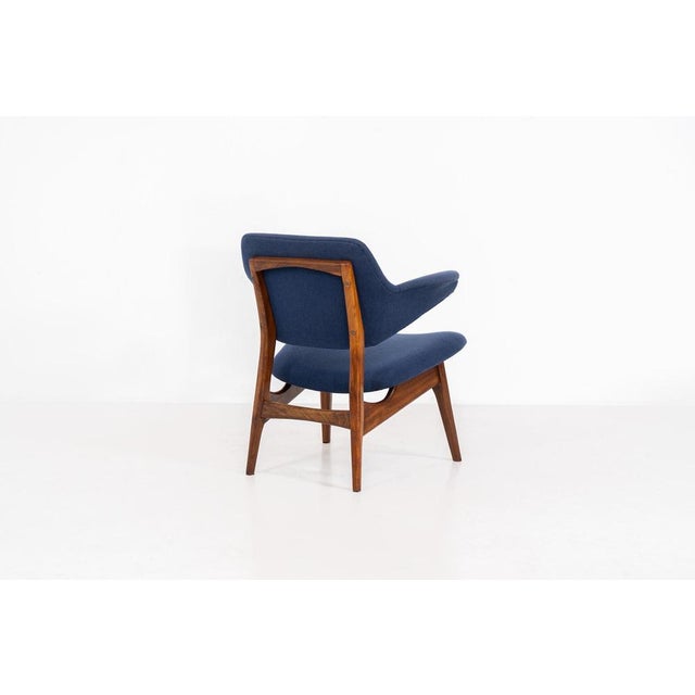 1950s Pinguin Armchair by Louis Van Teeffelen for Wébé For Sale - Image 5 of 14