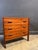 Burnt Umber 1970’s Danish Teak Vitre Chest of Drawers For Sale - Image 8 of 10