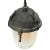 Industrial Vintage Industrial Pendant Light in Grey and Clear Striped Glass For Sale - Image 3 of 6