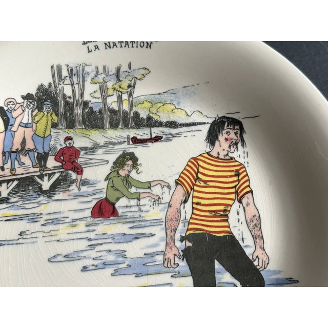 Decorative Wall Plate by Boch Freres La Louviere Belgium For Sale In New York - Image 6 of 12