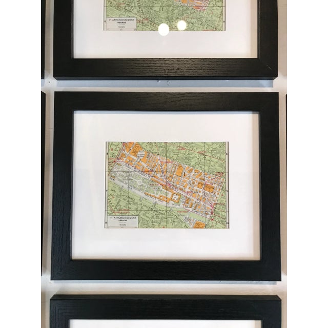 French Paris World Exposition Tourist Map of the Arrondissements Set of 25 For Sale - Image 3 of 5