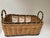 Coffee Vintage Rustic Wood Sunshine Rooster Basket For Sale - Image 8 of 8