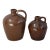 Roycroft Glazed Little Brown Jugs, S/ 2 For Sale
