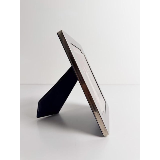 Silver-Plated Picture Frame by Pierre Cardin, France, 1970s For Sale - Image 11 of 14