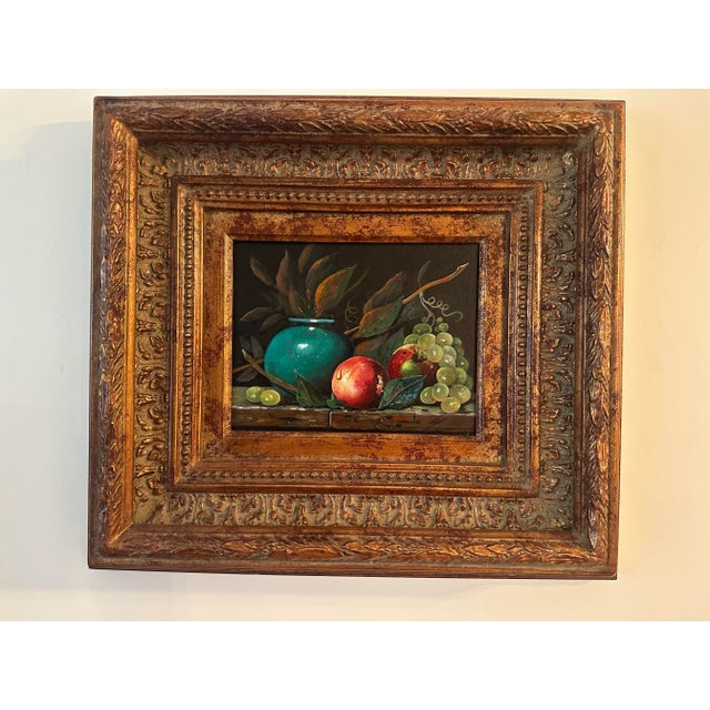 Everything about this exquisite painting is just perfect. The colors are gorgeous and the painting looks like it glows. It...