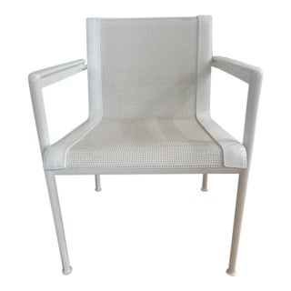 Contemporary 1966 Schultz Lounge Chair in White For Sale