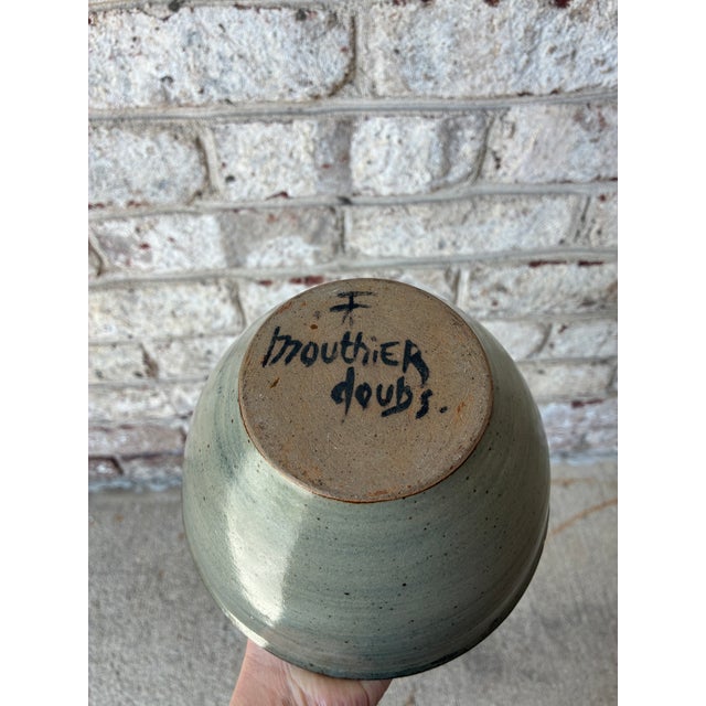 Vintage Ceramic Candle Holder, France For Sale - Image 10 of 10