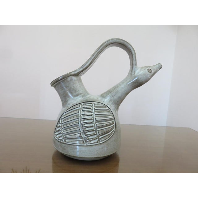 Zoomorphic Ceramic by Marius Bessone for Vallauris, 1960s For Sale - Image 12 of 12