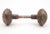 Early 20th Century Antique Victorian Norwich Passage Door Knob Set For Sale - Image 5 of 12