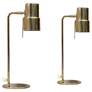 Model B-195 Table Lamps by Hans-Agne Jakobsson for Hans-Agne Jakobsson AB Markaryd, 1960, Set of 2 For Sale
