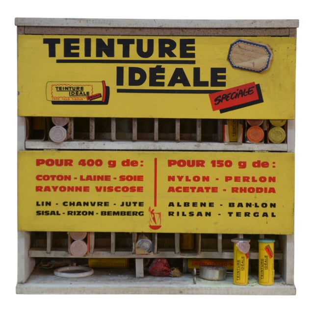 Vintage Advertising Box, 1960s For Sale