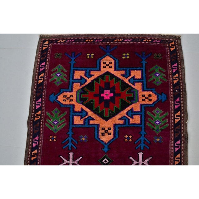 Vintage Antique Hallway Runner Rug For Sale - Image 10 of 10