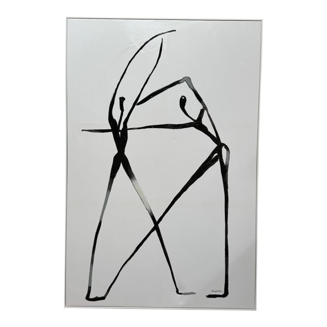 Occipital for Cb2 Humans Print, Framed For Sale