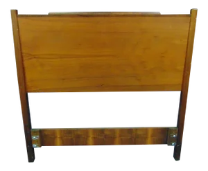 Drexel Declaration Mid Century Walnut Single Size Headboard