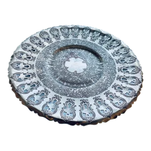 Antique 1920’s Empire Silver Company Etched Silver Plate Sandwhich Plate 2865
