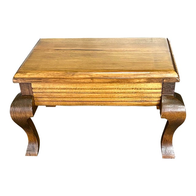 Hardwood Plant Stand, Handmade and Signed by Stan Swinehart, 1988 For Sale