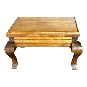 Hardwood Plant Stand, Handmade and Signed by Stan Swinehart, 1988