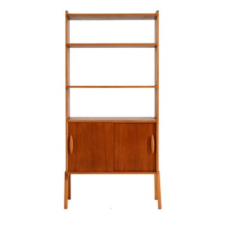 Scandinavian Teak Bookcase, 1960s For Sale