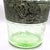 1930s Art Deco Green Uranium Glass Ice Bucket With Silver Overlay & Chrome Tongs - 2 Piece Set For Sale - Image 11 of 14