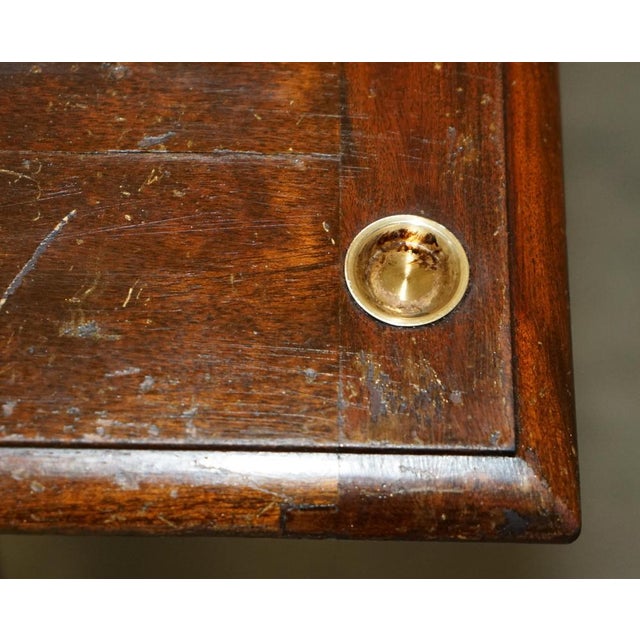 Vintage Height Adjustable Opticians Table on Wheels from Hamblin London Ltd, 1920s For Sale - Image 13 of 18