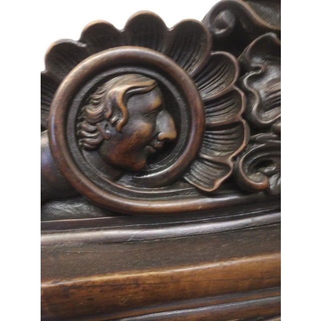 Monumental French Display Cabinet with Bourbon Coat of Arms, 1740 For Sale - Image 10 of 12