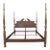 Vintage Drexel 18th Century Classics Queen Poster Bed For Sale
