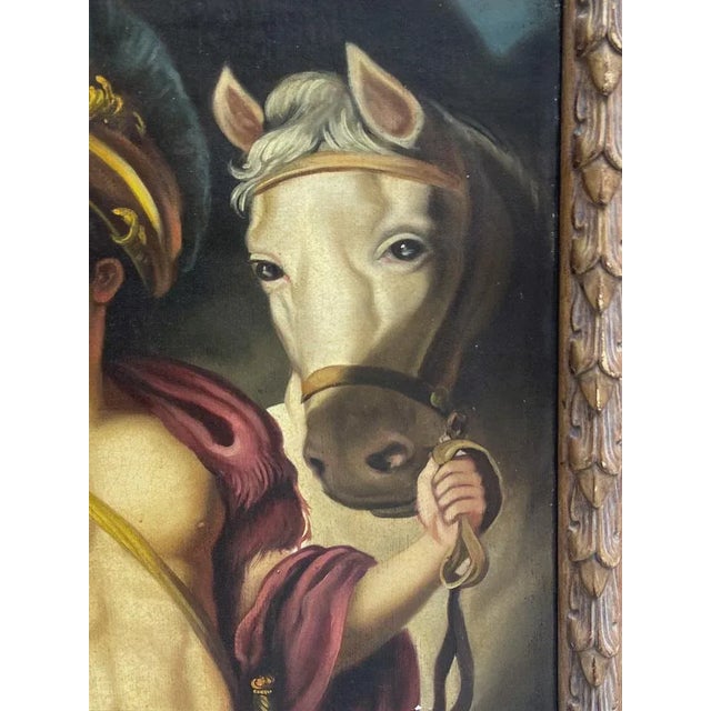 After A.R. Mengs, Perseo and Andromeda, Italy, 2005, Oil on Canvas, Framed For Sale - Image 7 of 9