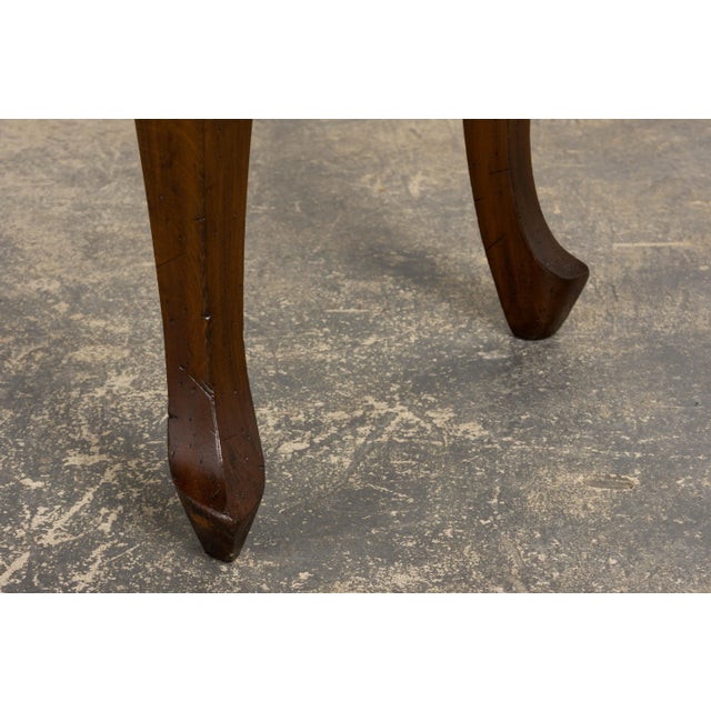 Late 19th Century Country French Provincial Maple Folding Table For Sale - Image 9 of 18