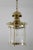 Italian Brass and Glass Pendant Lamp, 1970s For Sale - Image 11 of 14