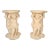 Pair, Neoclassical Angels Pedestal Table Bases, Sculpture Stands, Columns Italy For Sale