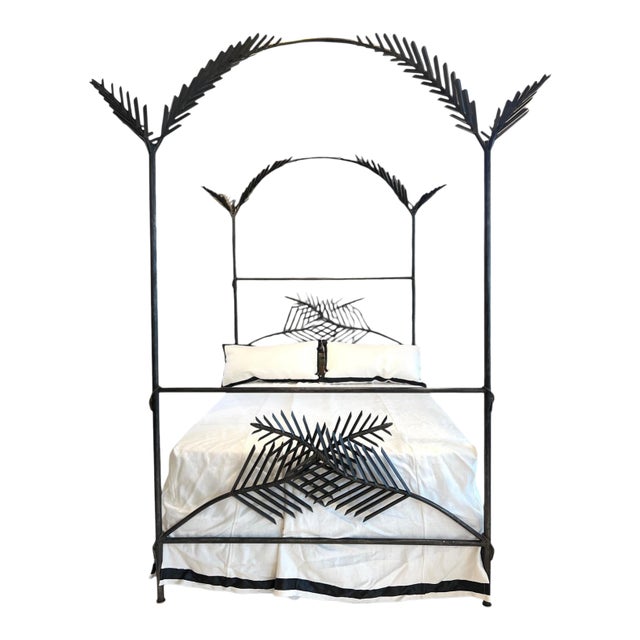 Late 20th Century Mario Villa Palm Bed - Queen For Sale