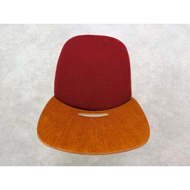 Wood Mid-Century Modern Plywood Dining Chairs by František Jirák for Tatra N, 1960s, Set of 4 For Sale - Image 7 of 10