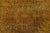 Mood Rug 7’8” X 10’4” Gold Wool Vintage Overdyed Hand-Knotted Carpet For Sale In Philadelphia - Image 6 of 14