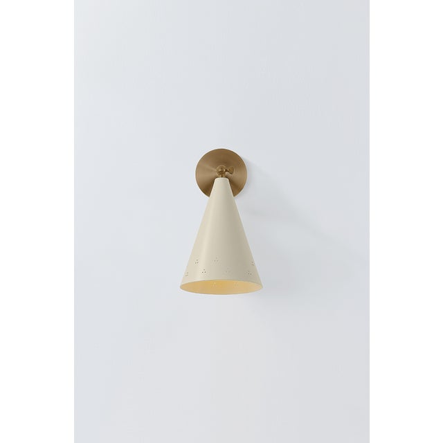 2020s Hudson Valley Lighting Pawley 7 in. 1 Light Wall Sconce in Historic Bronze and Soft Sand Finish For Sale - Image 5 of 11