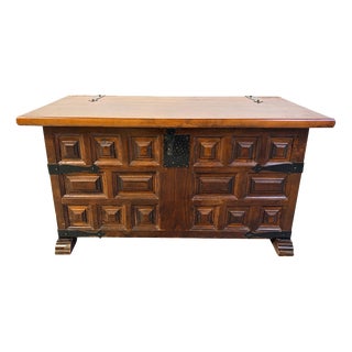 Vintage Spanish Storage Chest, 1950s For Sale