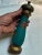 Italian Vintage Italian Florentine Gold, Green & Red Pepper Mill/Grinder For Sale - Image 3 of 13