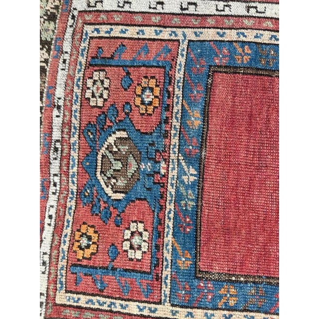 Blue Turkish Prayer Rug, 1890s For Sale - Image 8 of 18