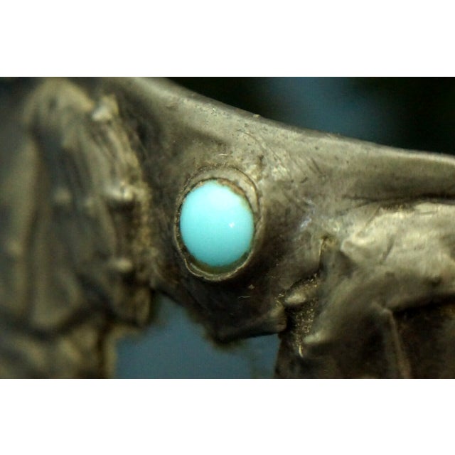 Antique Acid-Etched Opaque Green Glass Vase from Loetz, Austria, 1890s For Sale - Image 17 of 18