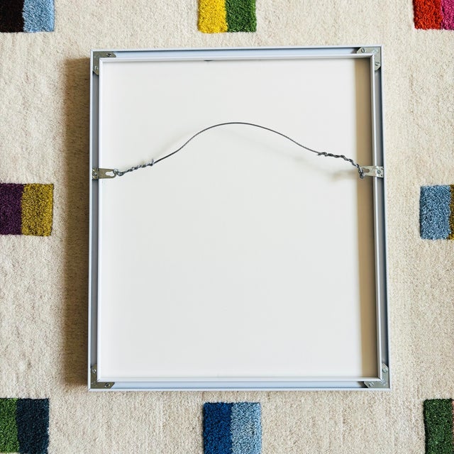 Pink Cranes Original Serigraph For Sale - Image 11 of 11