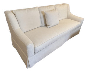 Hickory Chair Furniture Company Silhouettes Collection Slope Arm Sofa