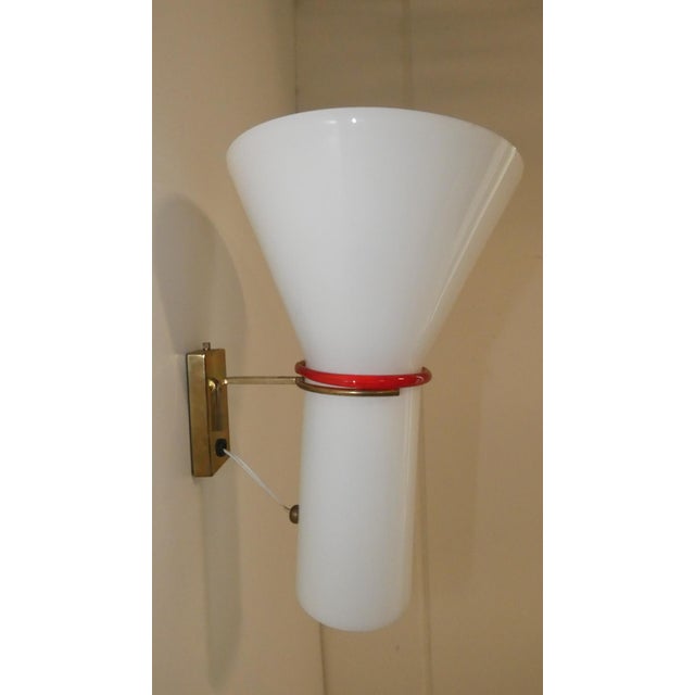 Murano Glass Wall Lamp from Leucos, Italy, 1970s For Sale - Image 14 of 14