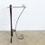 Metal Early 20th Century French Wrought Iron Demilune Console in New Powder-coat For Sale - Image 7 of 11