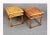 Rustic 1980s Rustic Country Banded Walnut Accent End Tables by Hekman Furniture - a Pair For Sale - Image 3 of 10